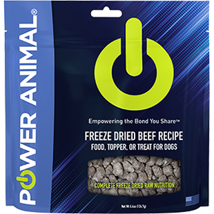 Power Animal Freeze Dried Beef Recipe for Dogs