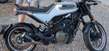 2023 HUSQVARNA SVARTPILEN 401 ABS motorcycle for rent near Springville, UT