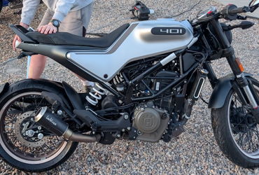 2023 HUSQVARNA SVARTPILEN 401 ABS motorcycle for rent near Springville, UT