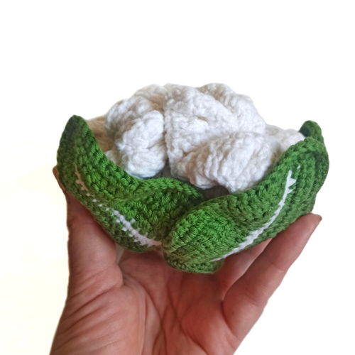 Bloemkool Haakpatroon - Montessori Baby Speelgoed Haakpatroon Voedsel Haakpatroon Speelvoedsel Amigurumi Patroon Speelvoedsel Speelgoed Amigurumi Haakpatroon