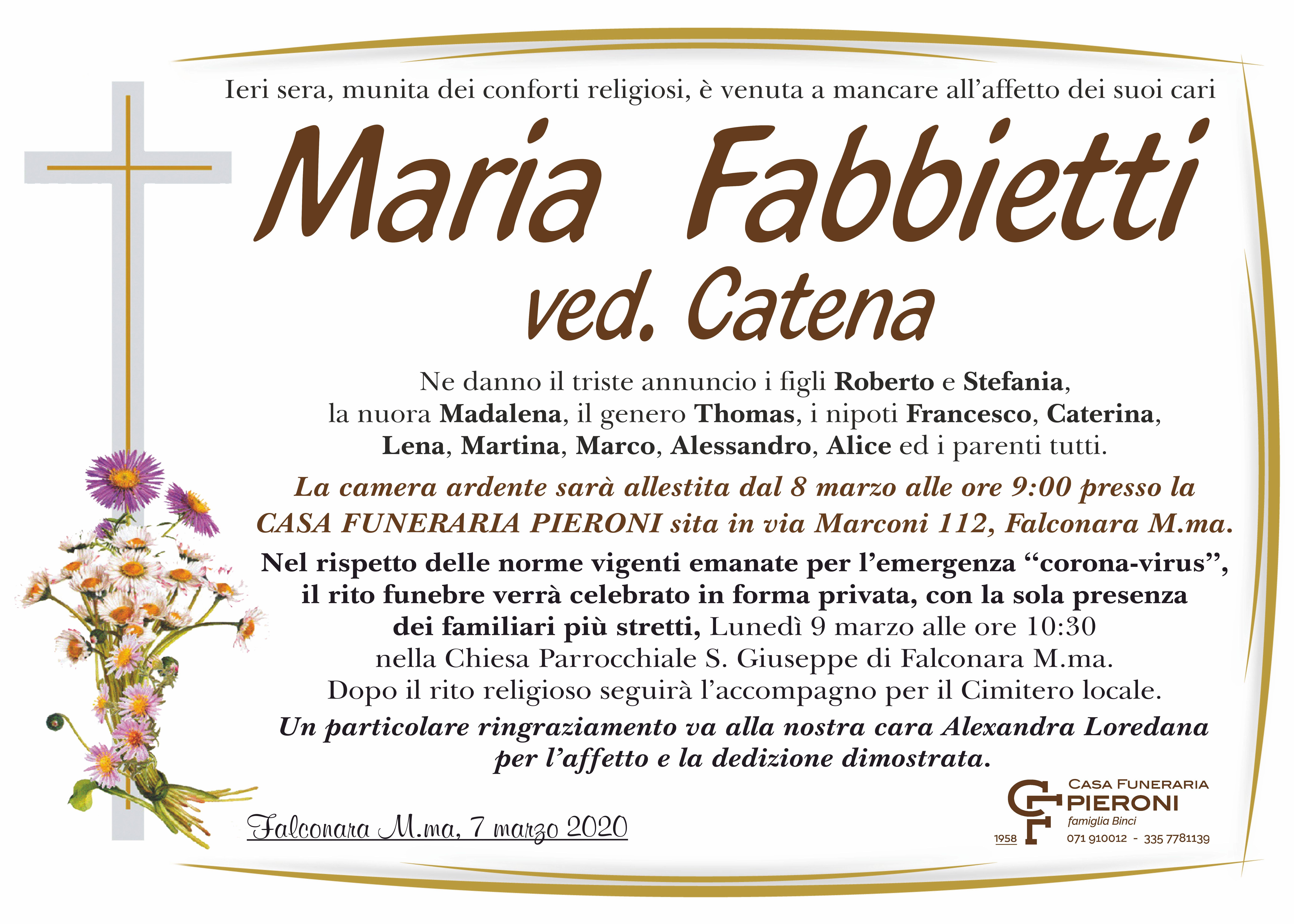 Maria Fabbietti