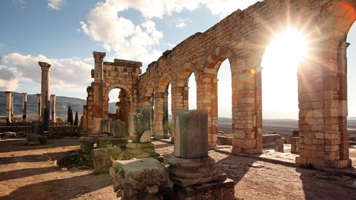 The archaeological site of Volubilis is a must-visit destination for travelers interested in history, architecture, and ancient civilizations