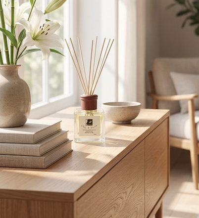 Reed Diffuser - Bamboo & Lily (140g)