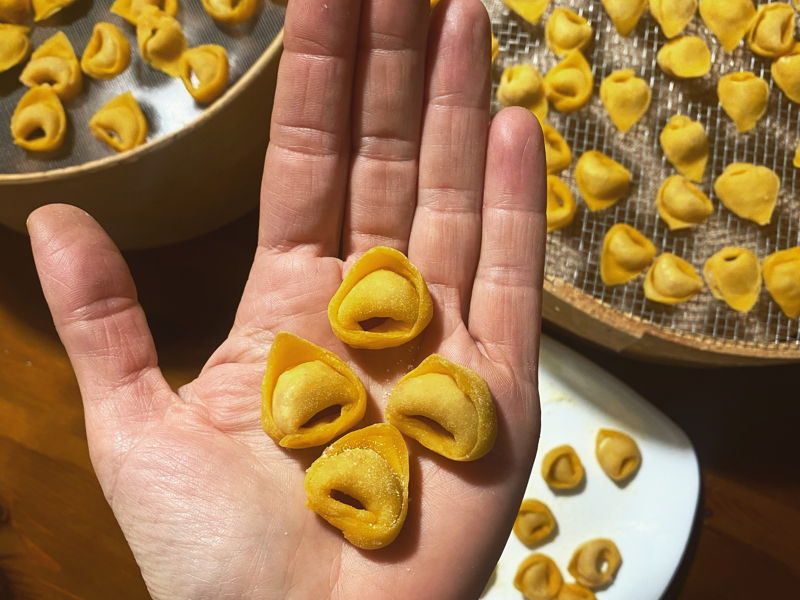 Cours de cuisine Bargi: Cours de pâtes fraîches dans un village historique des Apennins