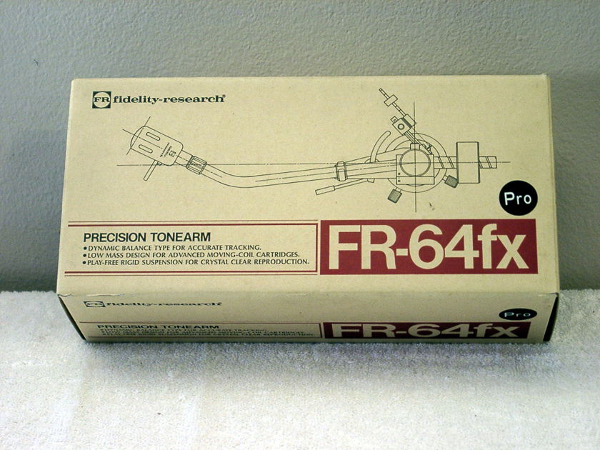 Fidelity Research FR-64fx Tonearm
