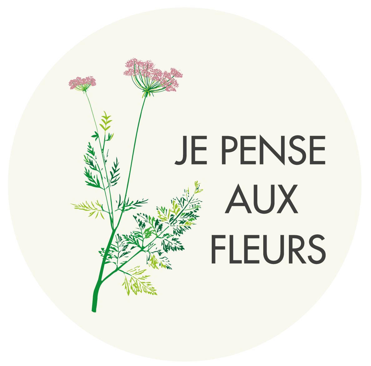 Logo JE PENSE AUX FLEURS