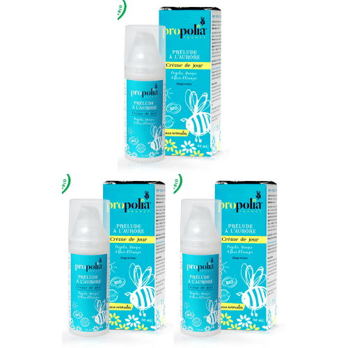 Tagescreme Normale Haut Bio - Propolia - 3er Pack