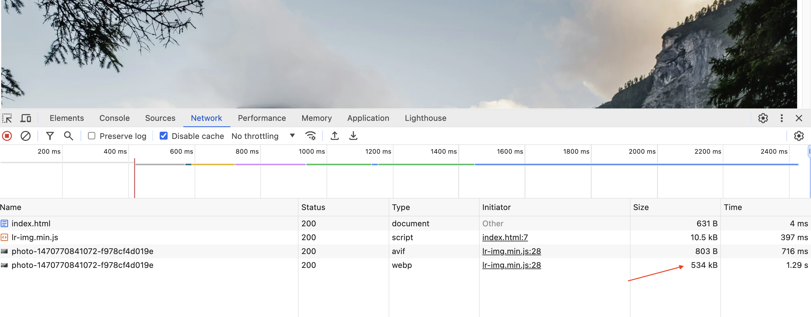 Responsive image delivery on desktop