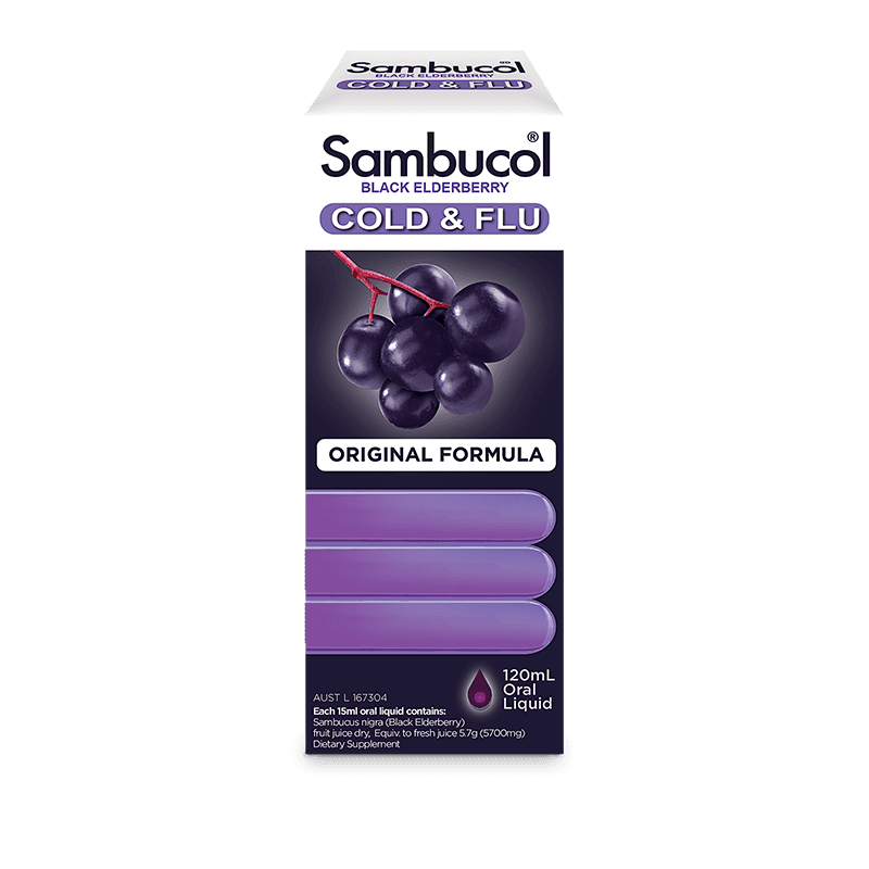 Sambucol Cold & Flu Liquid 120Ml