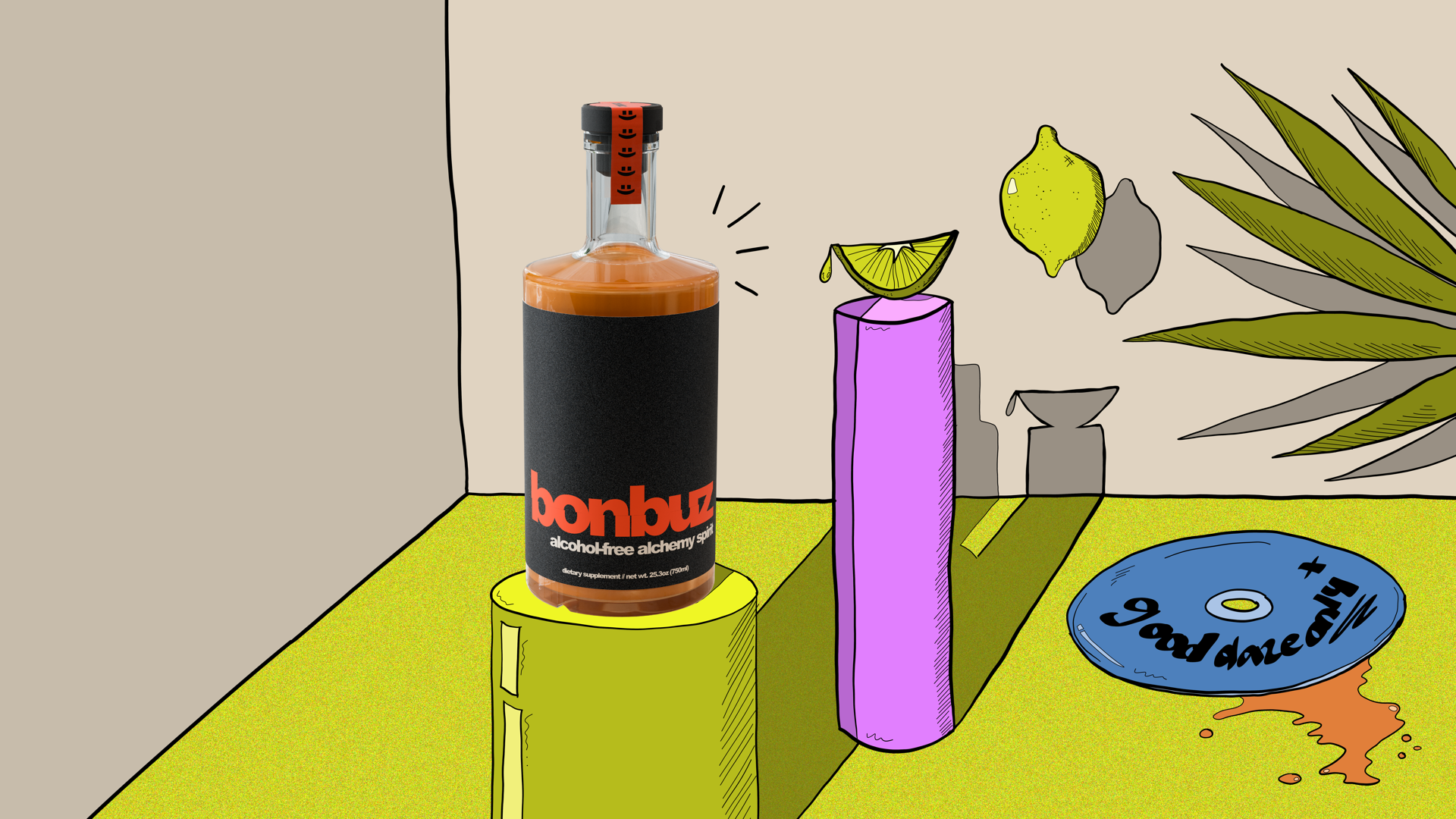 bonbuz - alcohol-free alchemy spirit