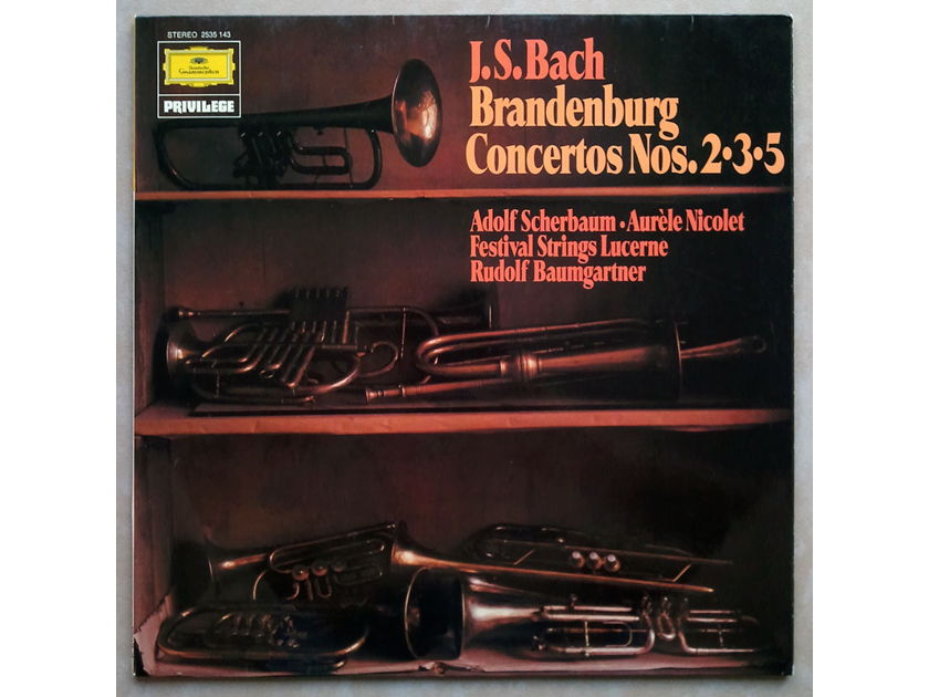 DG | SCHNEIDERHAN/BAUMGARTNER/BACH - Brandenburg Concertos Nos. 1 - 6 / 2-LP / NM