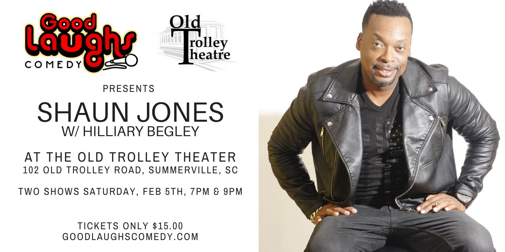 Shaun Jones and Hilliary Begley at Old Trolley Theatre promotional image