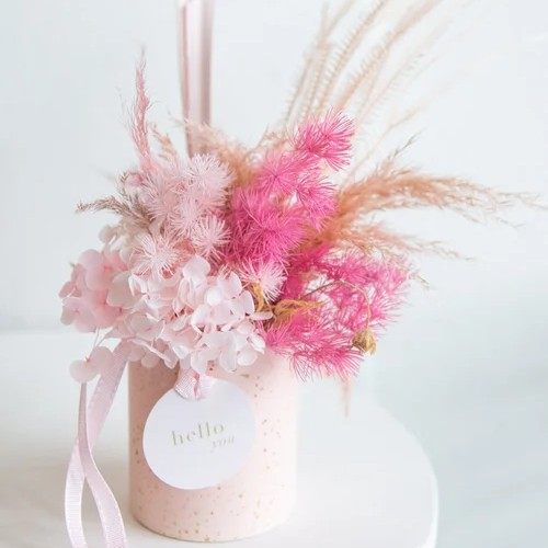 Preserved Mini Terrazzo Pots