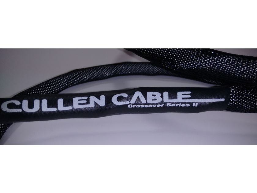 CULLEN CABLE 5 ft CROSSOVER SERIES ll POWER CABLE made in the USA!! UPGRADED CONNECTORS!!!