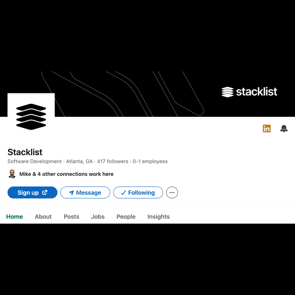 Stacklist | LinkedIn