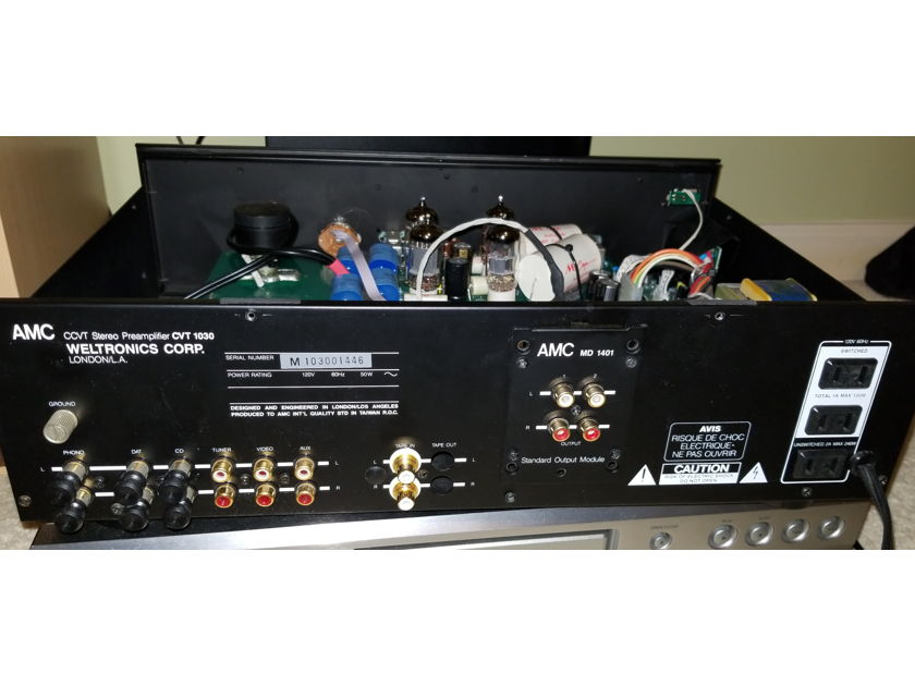 AMC CVT-1030 Highly Modified Tube Line Stage Preamp