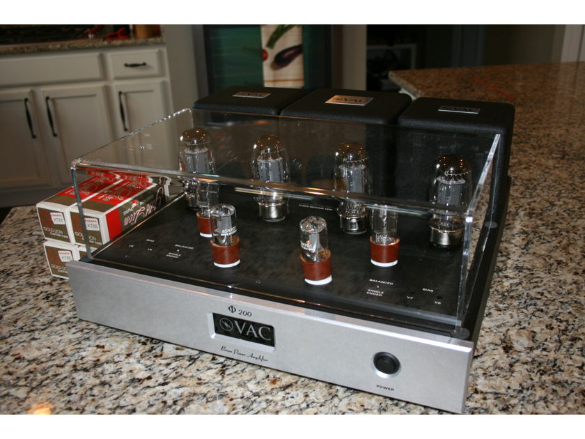 VAC Valve Amplification Co Phi 200 with extras