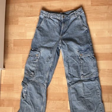 Jeans Cargohose 