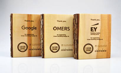 Wood Awards and Trophes Collection