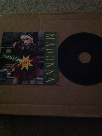 Madonna - Causing A  Commotion/Jimmy Jimmy  B Side Has ...