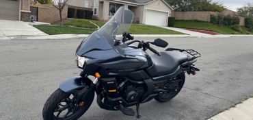 2015 HONDA CTX700D DCT ABS motorcycle for rent near Murrieta, CA