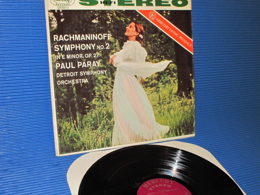RACHMANINOFF / Paray  - "Symphony no.2" -  Mercury Living Presence 1958 very early pressing