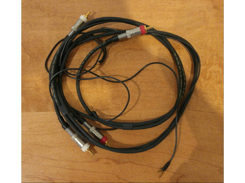 van den Hul MC D-501 hybrid phono cable, 1.2meter,  rca-rca