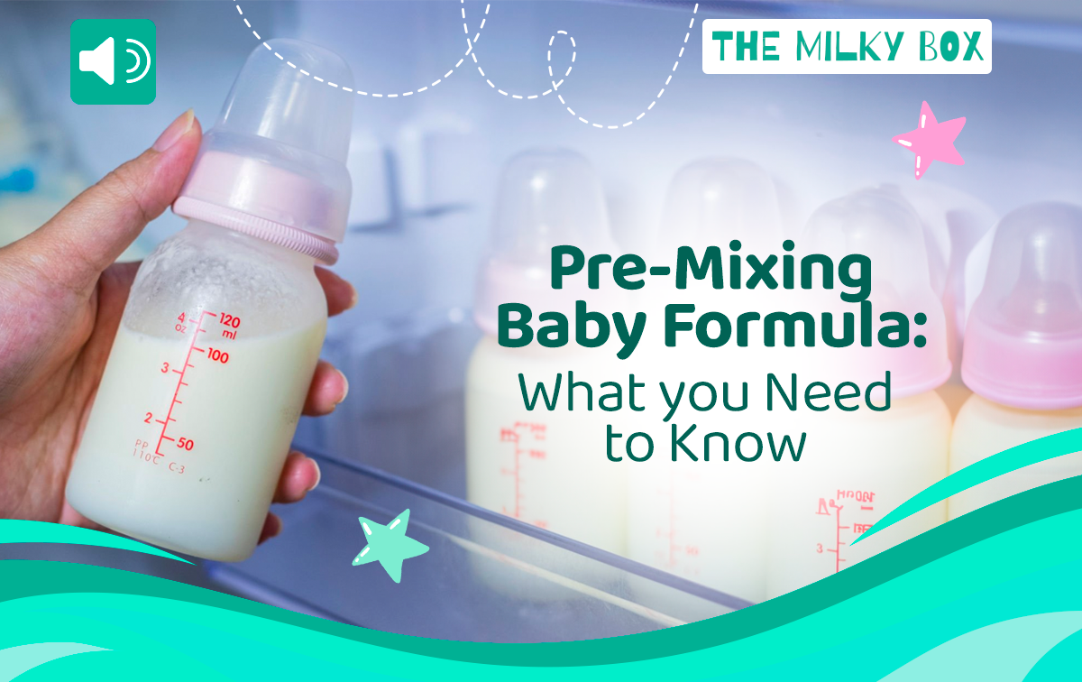 Pre-Mixing Baby Formula | The Milky Box