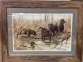 Looking for Trouble by Ralph J. McDonald-Framed Print