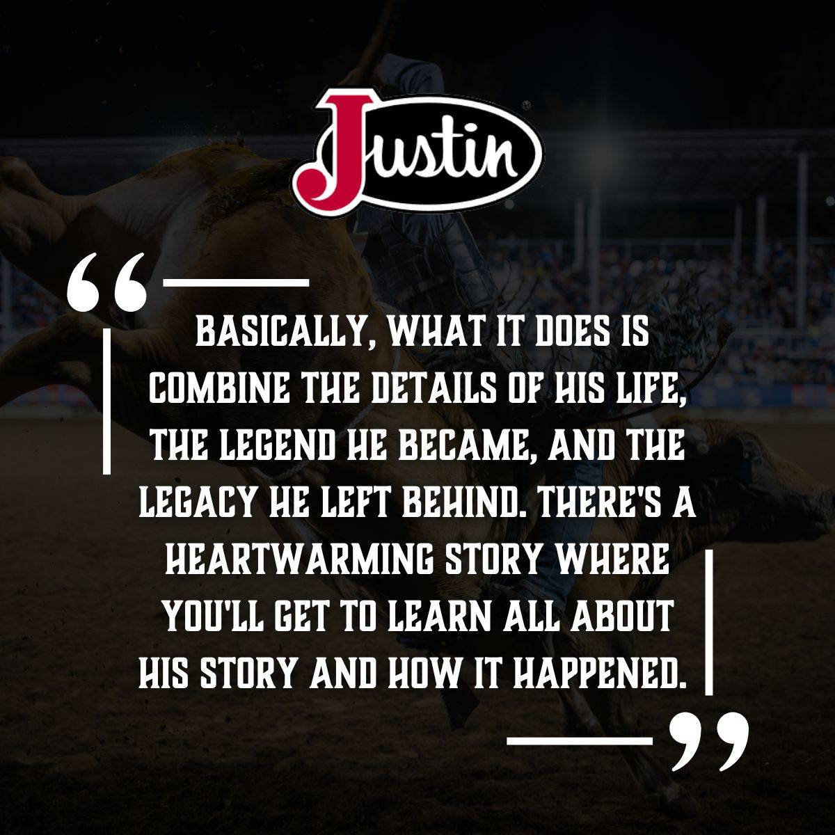 Justin Boots article