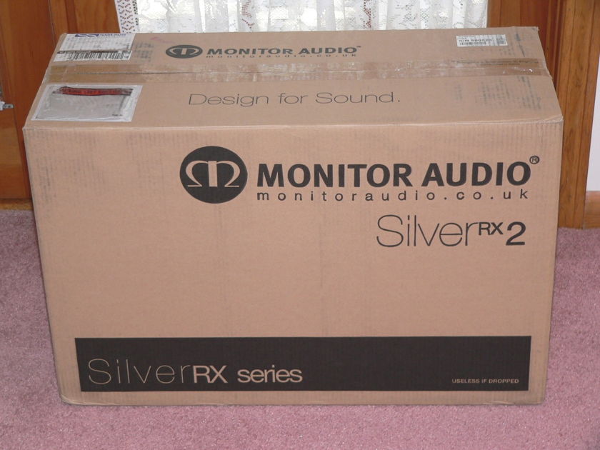 MONITOR AUDIO RX2  1 PAIR A STOCK IN ROSENUT NEW IN FACTORY SEALED BOXES