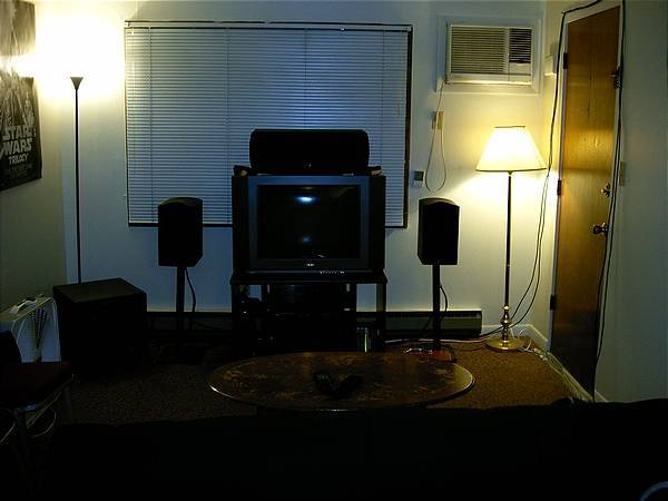 My living room theater