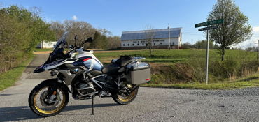 2023 BMW R 1250 GS motorcycle for rent near Asheville, NC