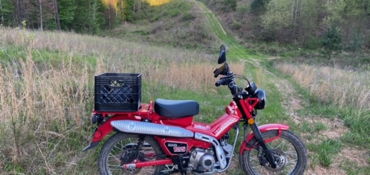 2022 HONDA TRAIL125 motorcycle for rent near Keller, TX