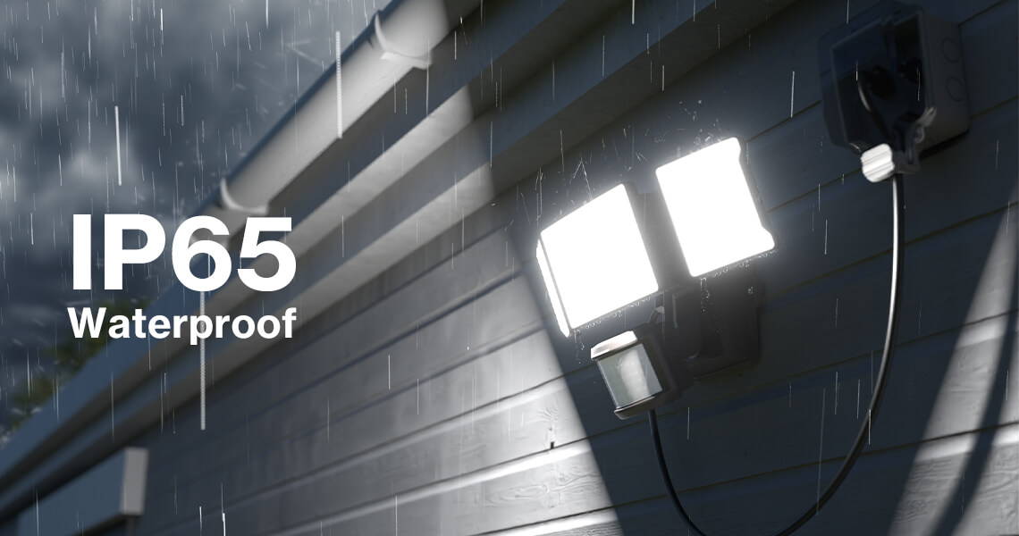 Olafus 55W Exterior LED Outdoor Lights Waterproof