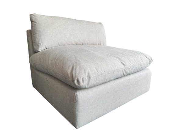 Fluffy Modular 5 Piece + Ottoman - Image 4