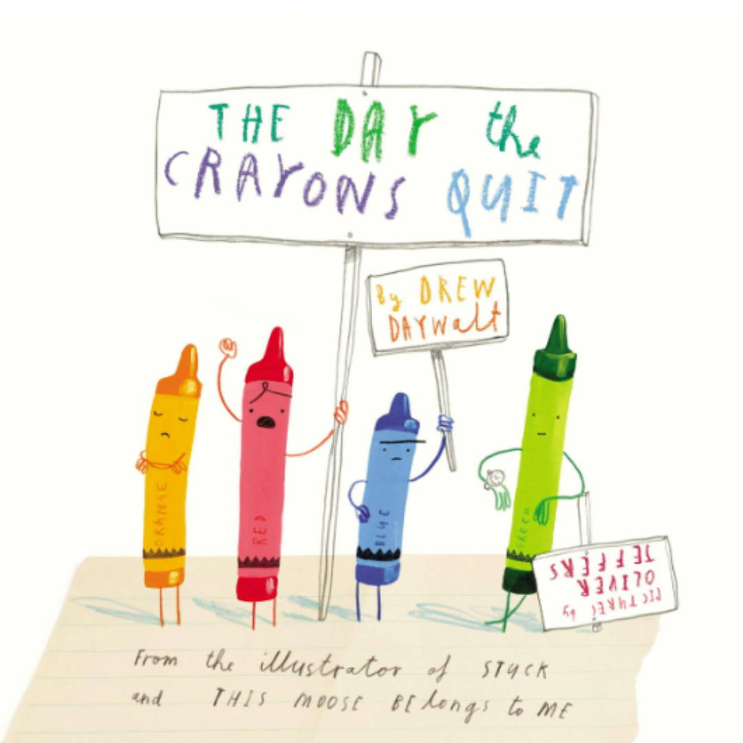 The day the crayon quit book