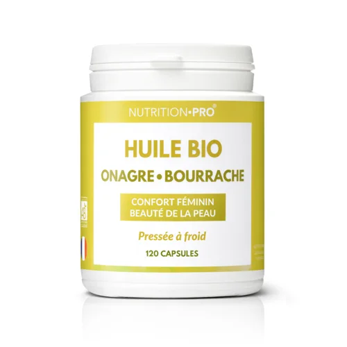 Huile D'onagre & Bourrache Bio