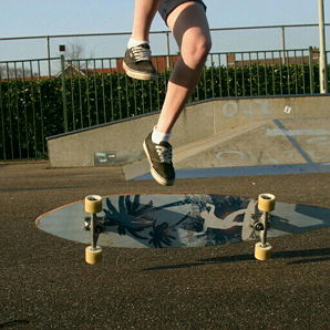 How To Ghostride Kickflip On A Longboard Dance Tricks Riders