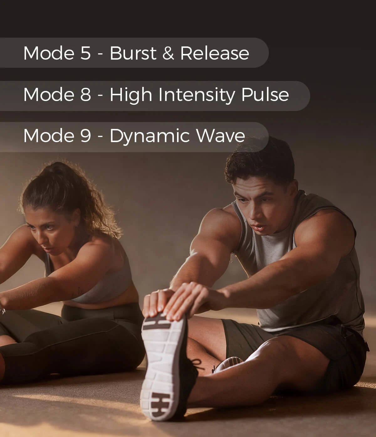 圧縮ブーツのシーケンシャル サイクル モード --- このサイクルでは、各チャンバーを個別に目的の圧力まで膨張および収縮させます。