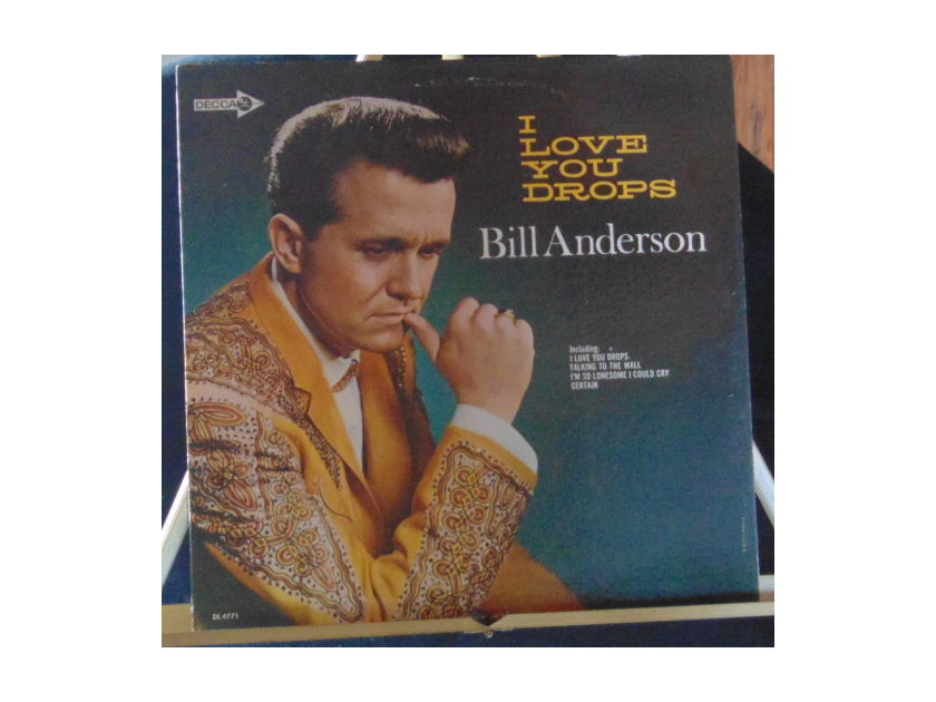 Bill Anderson - I Love You Drops Near Mint
