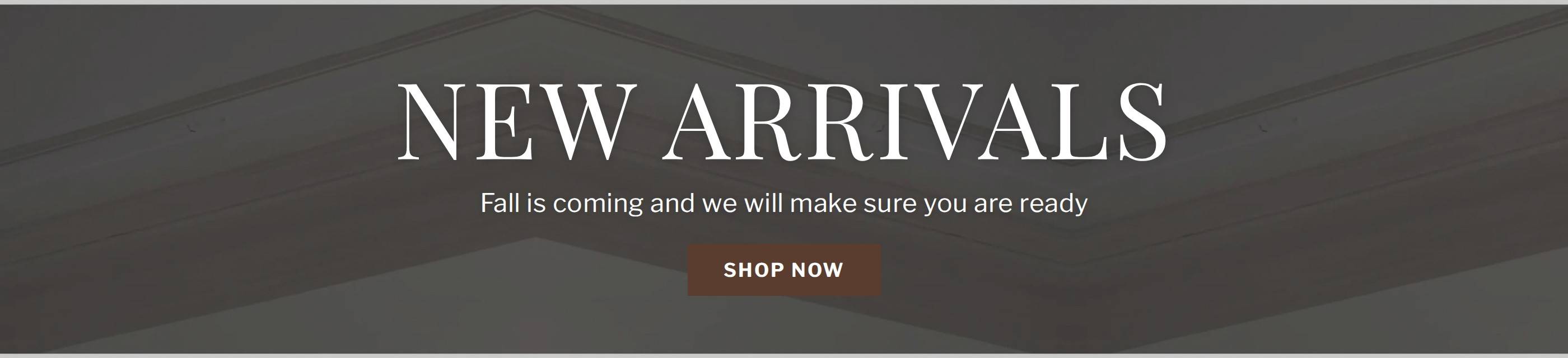 NEW ARRIVALS for pre fall and fall