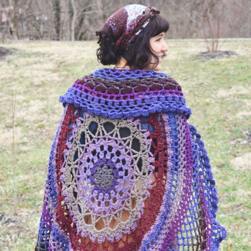 Lotus Mandala Deken - Morale Fiber