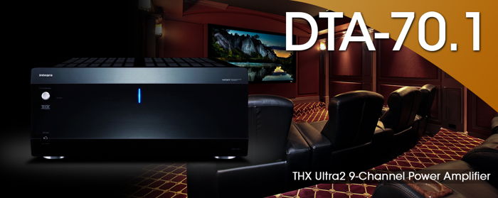 Integra DTA-70.1 black amplifier