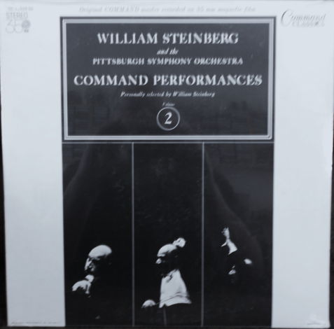 FACTORY SEALED ~ WILLIAM STEINBERG ~  - COMMAND PERFORM...