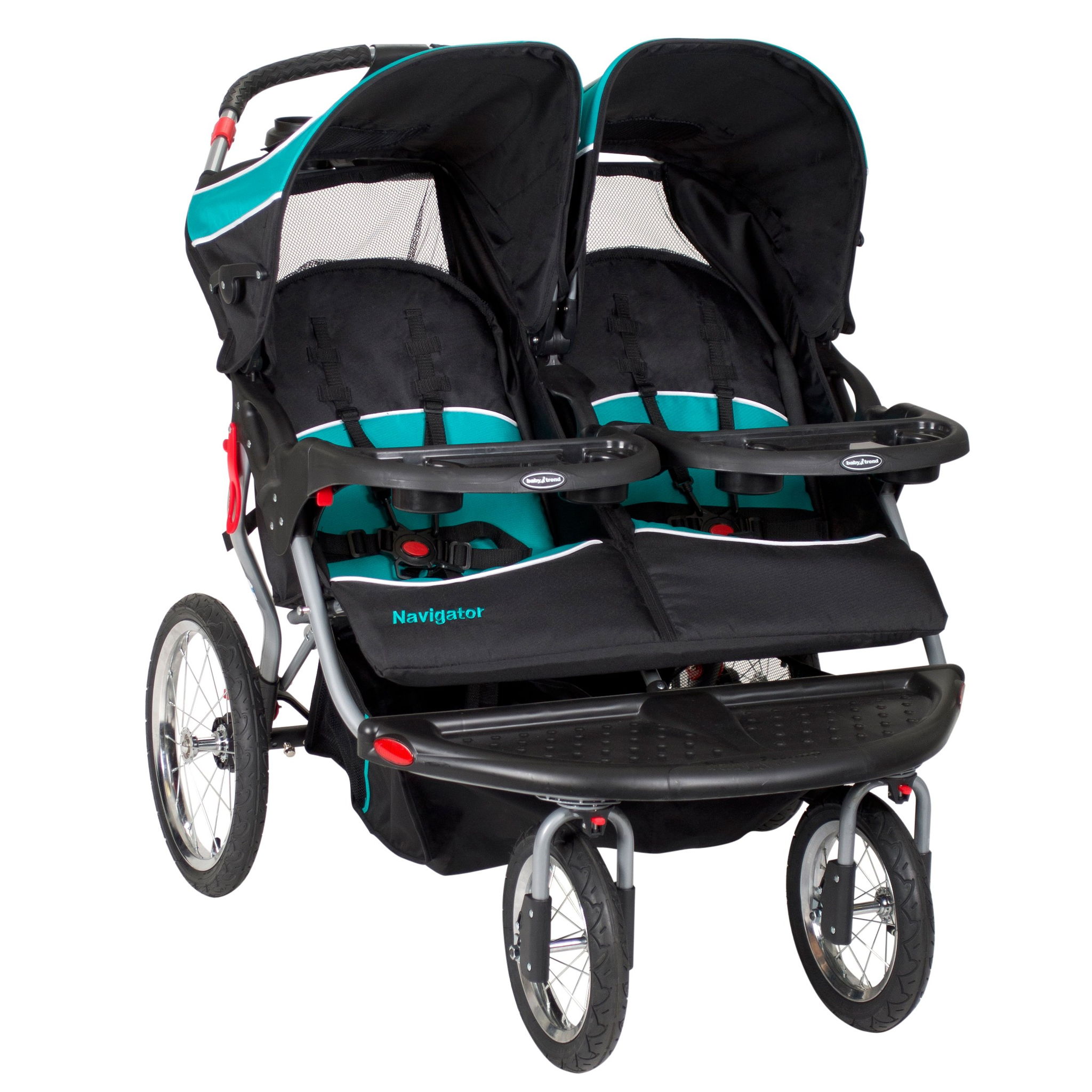 Baby Trend Navigator Double Jogger vs Thule Urban Glide 2 Double Slant