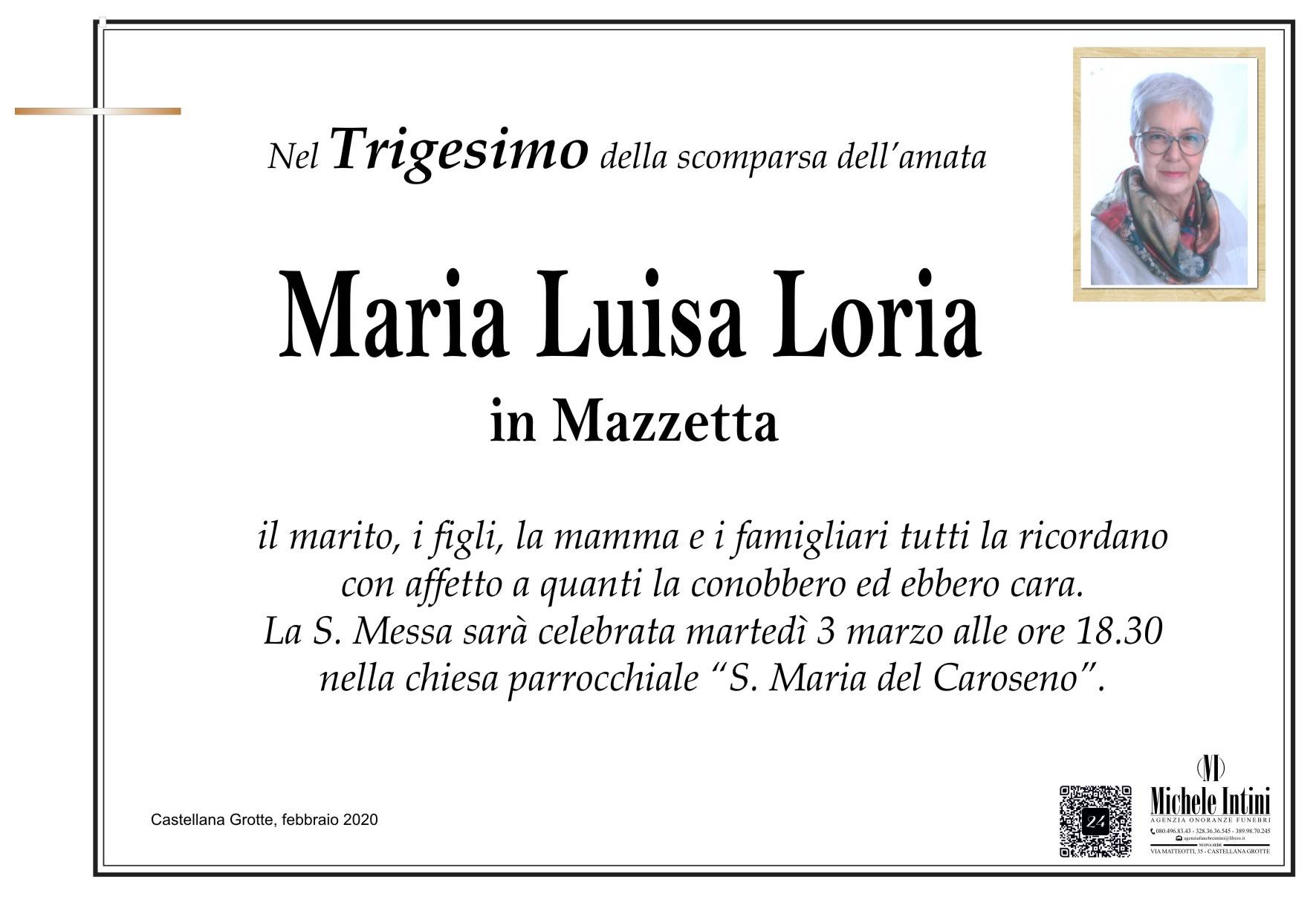 Maria Luisa Loria