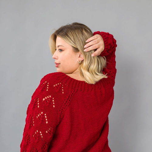 Belvedere Pullover Knitting Pattern