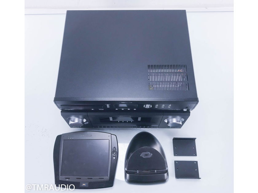 Crestron Adagio Entertainment System AES & AAS-4 Audio Server; LCD APAD Controller (11726)