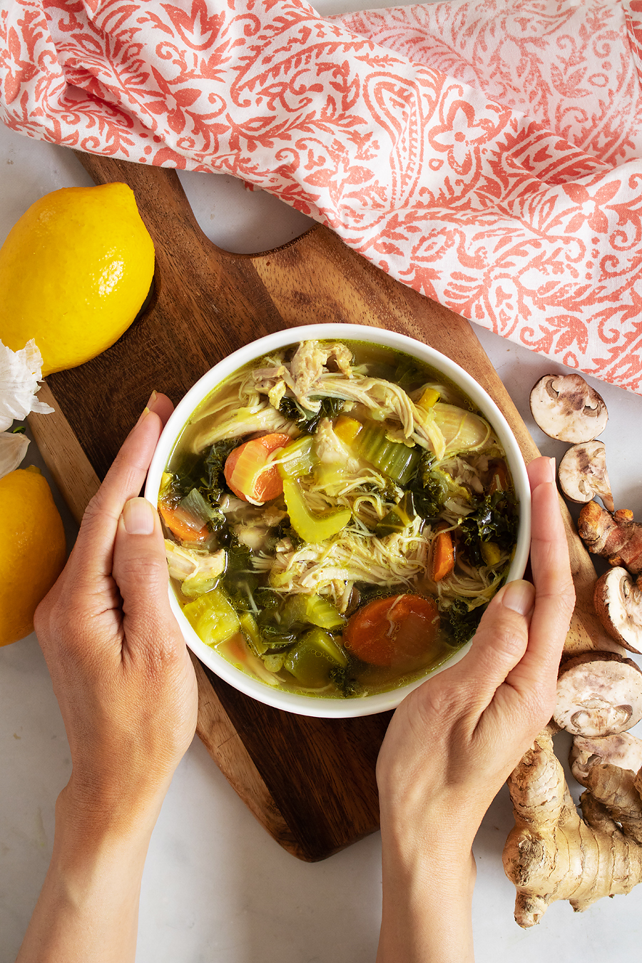 Instant Pot Detox Chicken Soup Perfect Keto